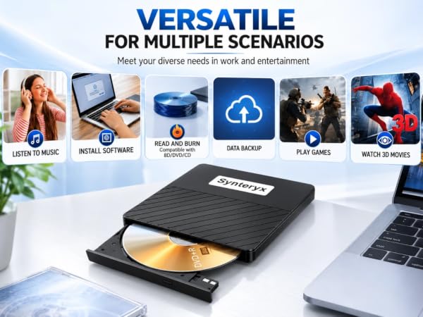 external 4k blu ray drive