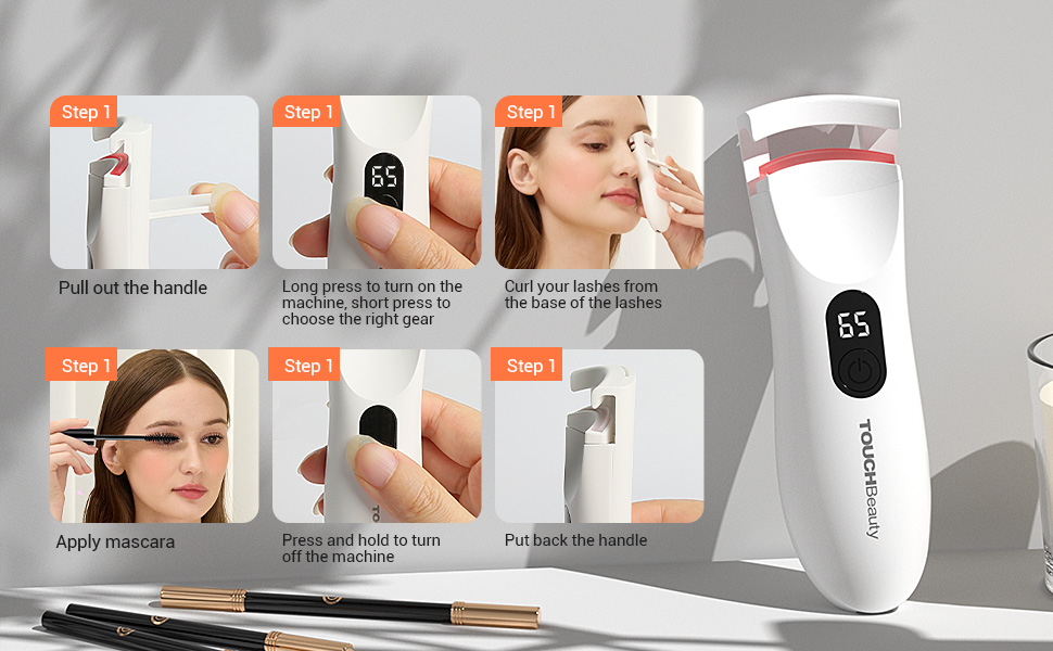 heated lash curler