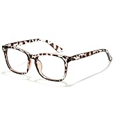Cyxus Leopard Blue Light Glasses for Woman Reduce Eye Strain UV Protection for Computer Screen 80...