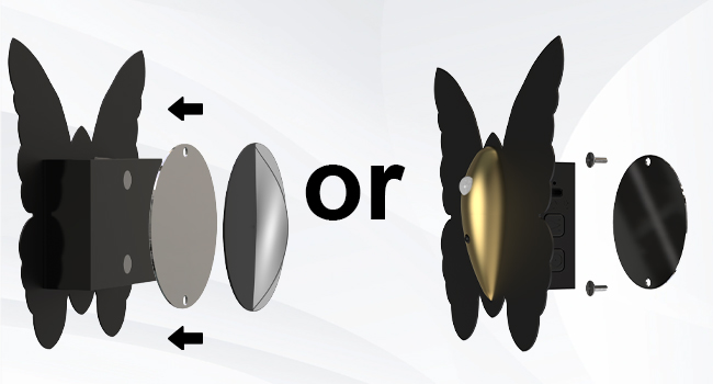 Wireless wall sconces
