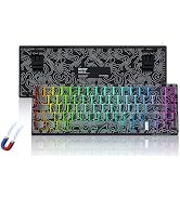 Womier M68 HE V2 60% Percent Keyboard Rapid Trigger, Hall Effect Topographic Gaming Keyboard, Wir...