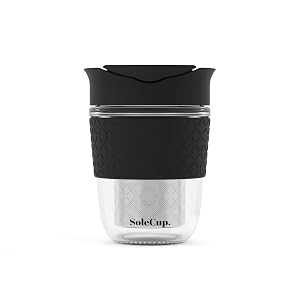 Black Silcone Infuser SoleCup 12oz