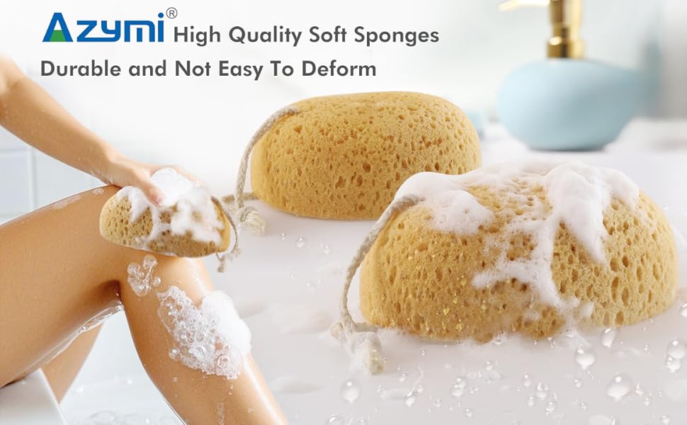 sponges are a great way to clean your hands.