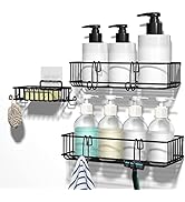 TONLEA Shower Caddy, Shower Organizer For Bathroom, 3-Pack Rustproof Stainless Steel Shower Shelv...