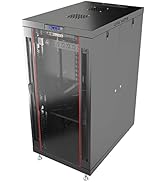 Sysracks 22U Server Rack Locking Cabinet Network Enclosure for Server AV Networking Computer and ...
