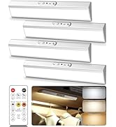 Motion Sensor Closet Lights with Eye Protection Design 400 Lumen Pantry Light Under Cabinet Wirel...