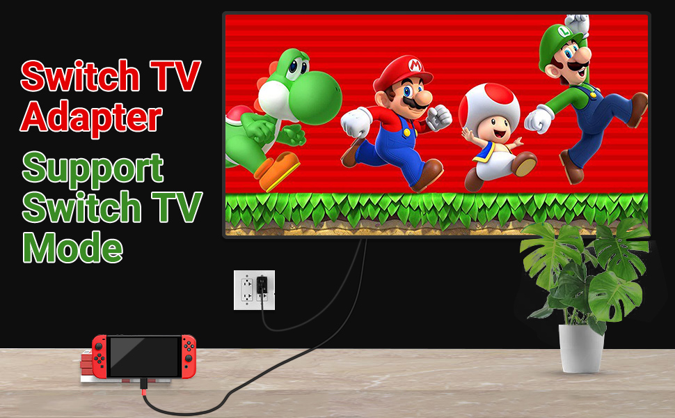 steam deck switch dock Switch Dock 6FT Switch Dock Cable Portable Switch Dock Switch TV Dock
