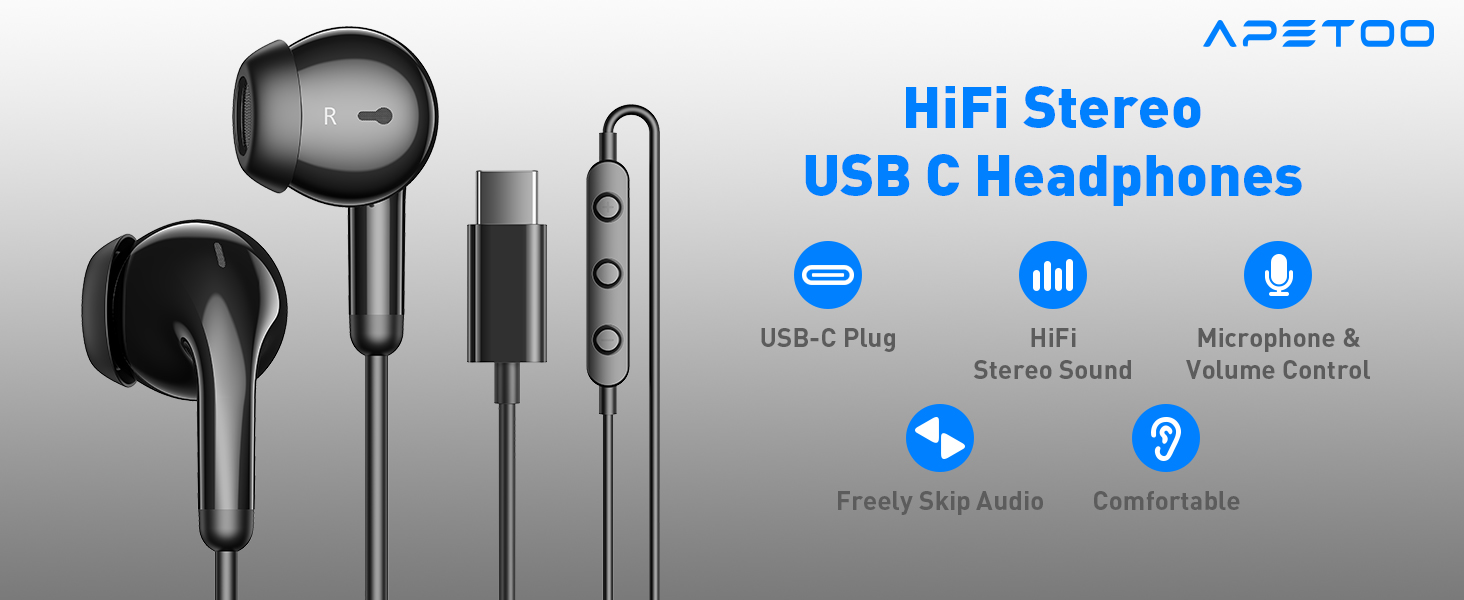 usb c headphones