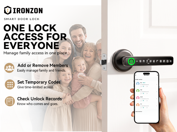 finger print door lock