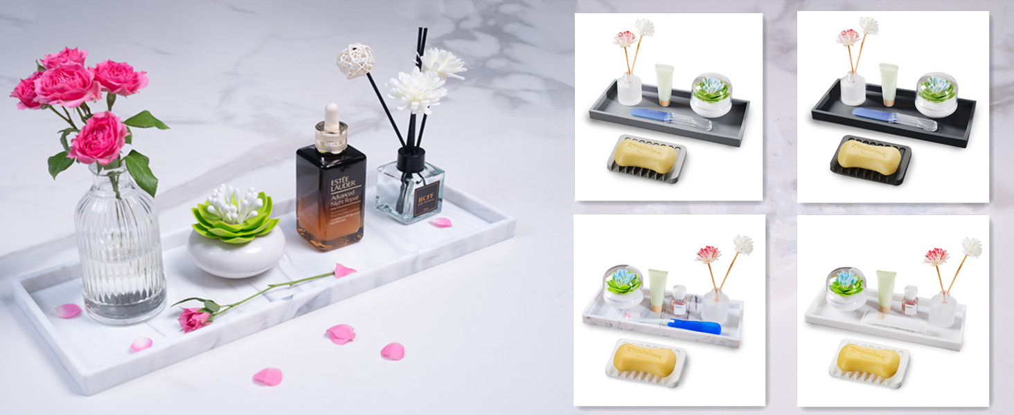 Bathroom Tray Set