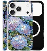 ZOEVEES Magnetic Case for iPhone 17 Pro Max, Compatible with MagSafe, Aesthetic Stained Glass Wil...