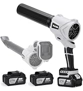 TNELTUEB Leaf Blower Cordless, 6 Speed Modes, Small Blowers for Lawn Care | 180° Rotating Handhel...