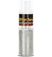 Go Ho Hair and Body Glitter Spray,Festival Glitter Powder Makeup for Hair/Body/Clothes,Glitter Sp...