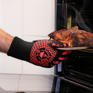 Heat resistant oven mitts up to 1472 F oven gloves heat resistant gloves cooking gloves hot chicken