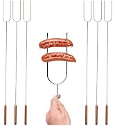Coghlan's 6 Pack - Stainless Steel Camp Forks | for Outdoor Cooking, Roasting, Grilling, and Barb...