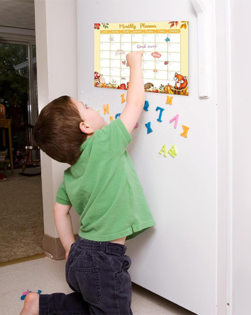magnetic fridge calendar