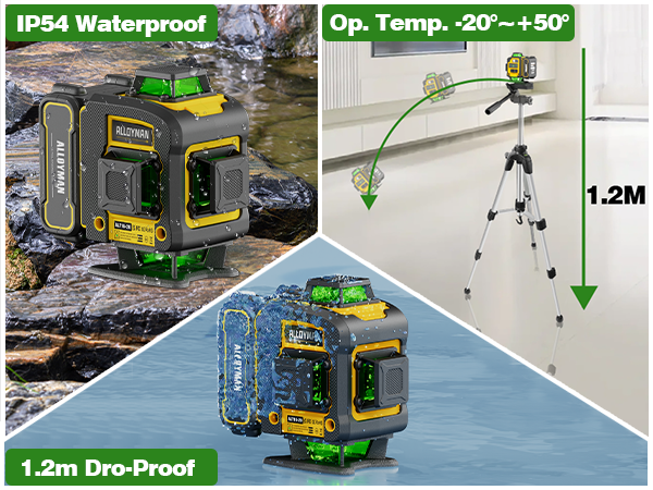 laser level with tripod self leveling
