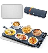 Homelove Warming Mat for Food - Fast Full Surface Electric Warming Tray with 7 Temp-Settings & 8H...