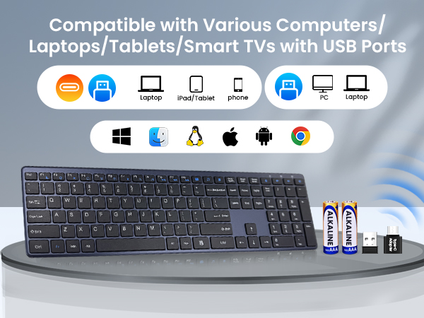 Wireless Keyboard-2.4G