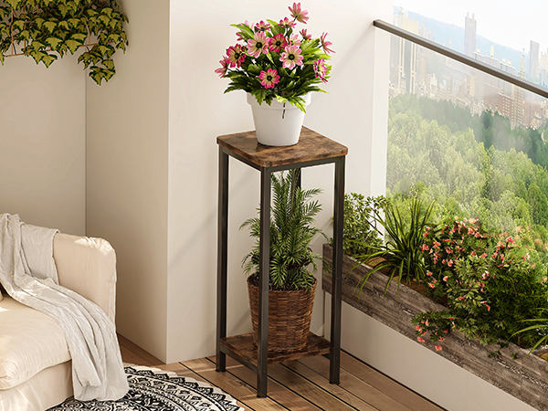 Metal plant stand
