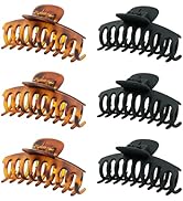 3.5'' Medium Hair Claw Clips for Thin and Medium Thick Hair, Strong Hold Hair Clips for Fine Hair...