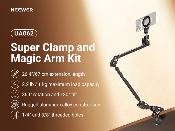 Super Clamp and Magic Arm Kit