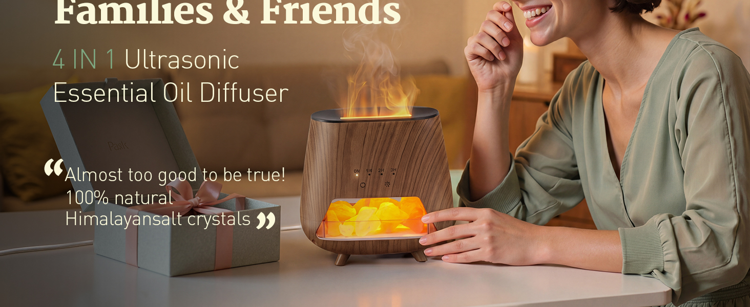 4 IN1 Ultrasonic Essential Oil Diffuser