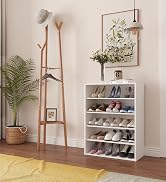white shoe rack