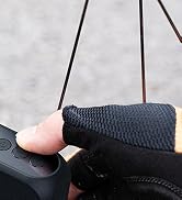 Tiny Pump Bike Pump with Gauge Portable Ultra-Mini 120PSI Electric Bicycle Pump Type-C Rechargeab...