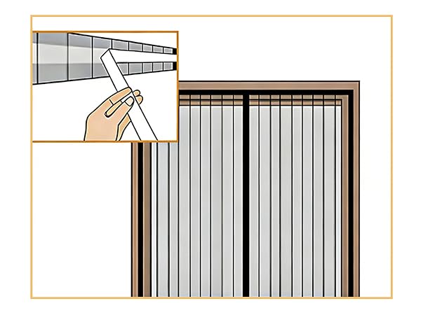 Magnetic Screen Door