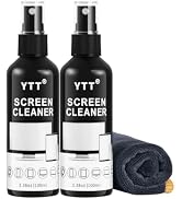 Screen Cleaner Spray Kit (2X) - TV Screen Cleaner Spray and Microfiber Cleaning Cloth, Computer S...