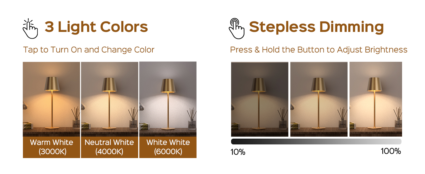 cordless lamp touch lamp