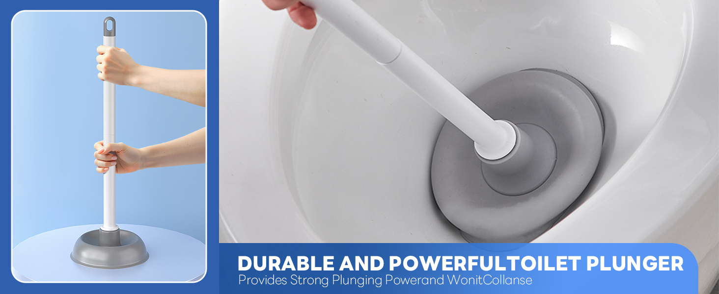 powerful toilet plunger