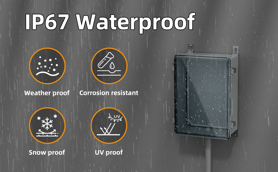 waterproof junction box outdoor outdoor box weatherproof connection box