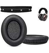 Ear Pads Cushions + Headband Cover Protector, Replacement Kit for HyperX Cloud & Alpha, Cloud 1/2...