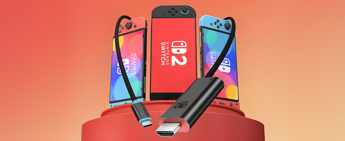 Switch 2 Dock HDMI Adapter