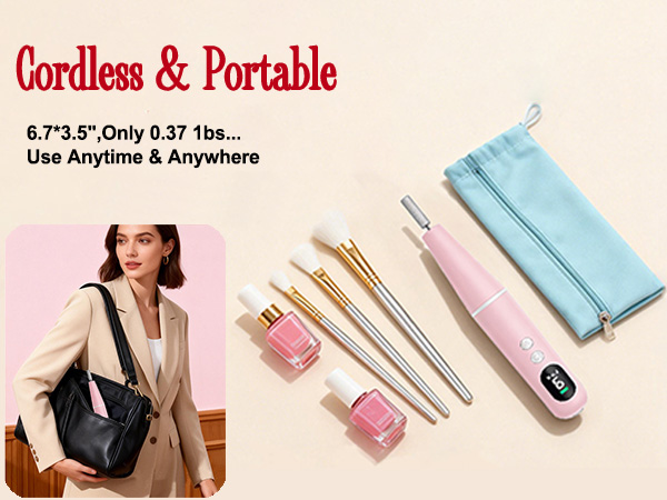 Salon-Grade Electric Nail Drill