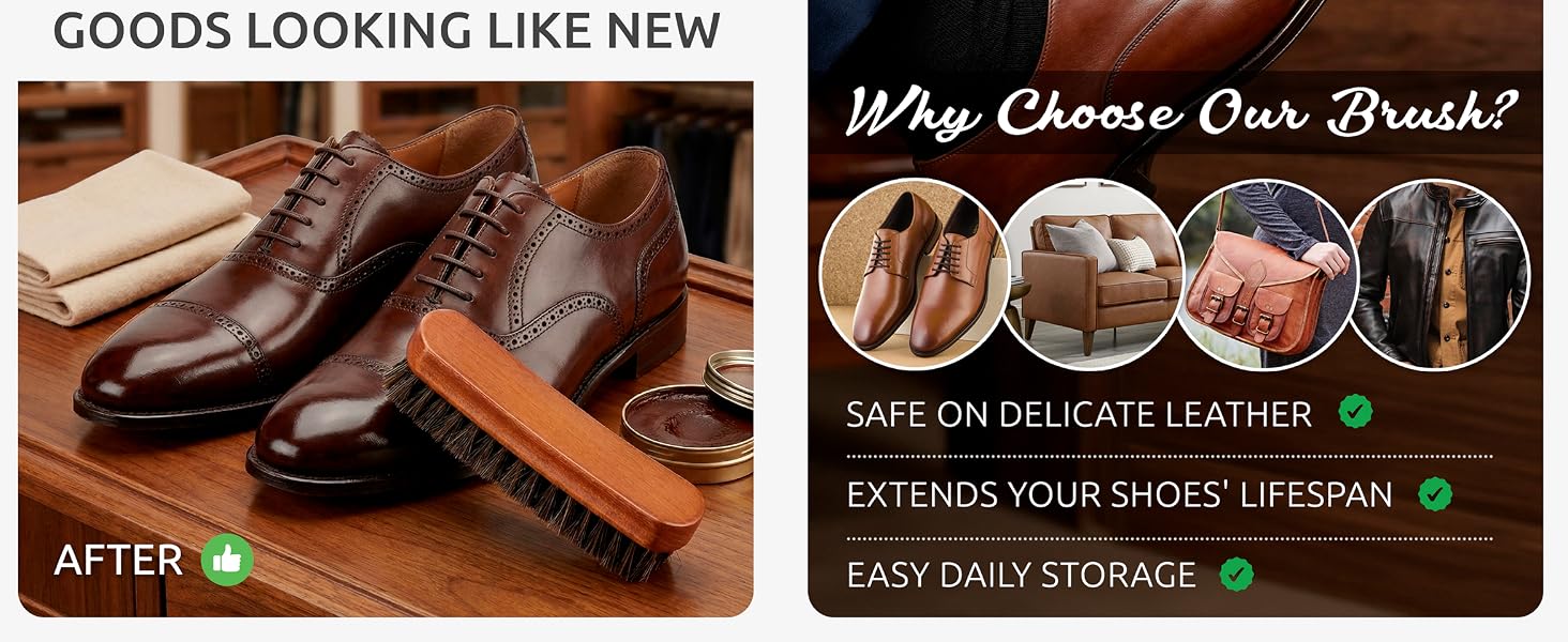 shoe polishing brush