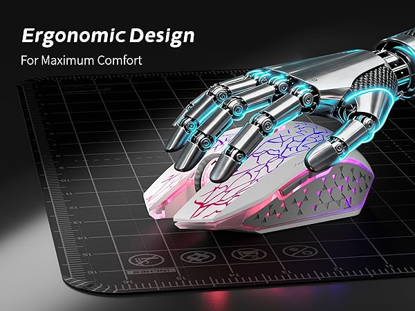 ergonomic wireless mouse