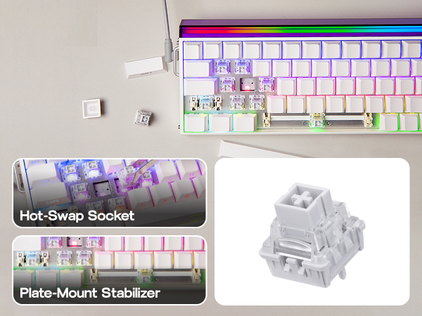 Wired Magnetic Gaming Keyboard