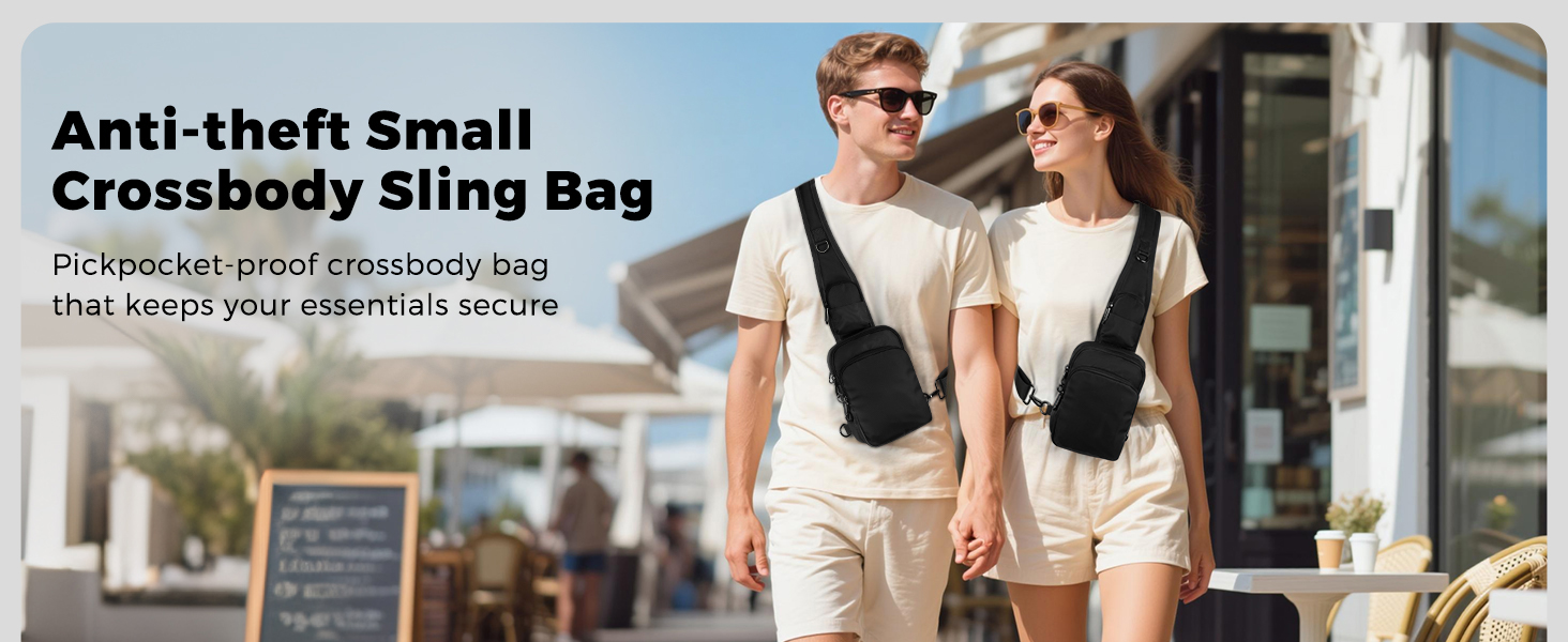 Anti Theft Crossbody Bag