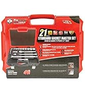 Proferred S01003 1/2" Drive 21Piece SAE Master Socket Set (1 Set)