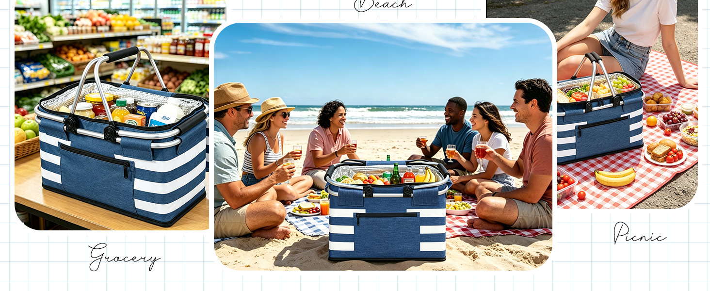 Insulated Picnic Basket
