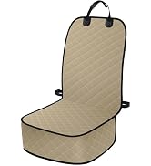 ELONGRIVER Dog Car Seat Covers, Waterproof Front Seat Cover for Dogs, Scratch-Proof, Nonslip Pet ...