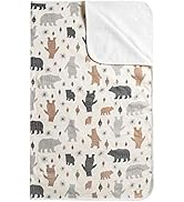 YIVEKO Baby Waterproof Bed Pad Washable Mattress Pad Reusable Underpads Bed Wetting Incontinence ...