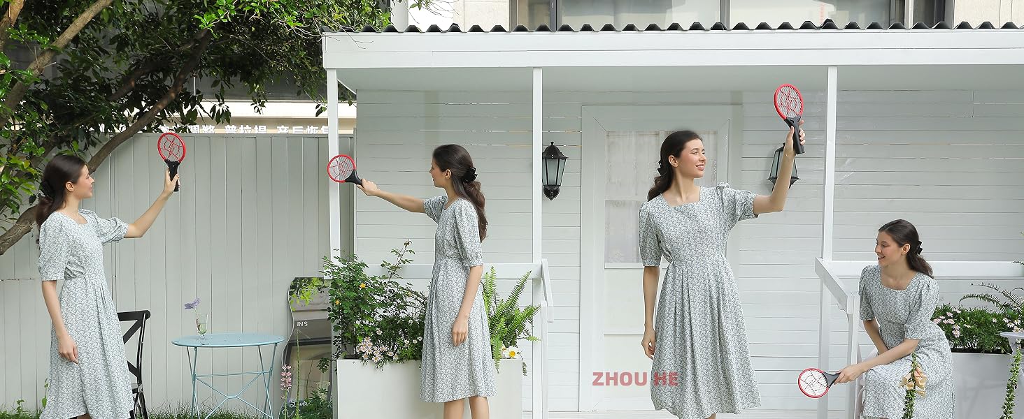 2 Pack Mini Electric Fly Swatter