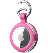 Compatible with AirTag Case Keychain, IPX8 Waterproof Air Tag Holder, Silicone AirTags Cases with...