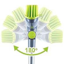 180°Rotating Head Rubber Broom