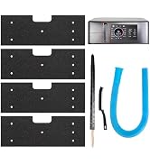 7 Pcs Dryer Vent Cleaner Kit for GE Washer Dryer Combo with Dryer Vent Brush and Dryer Vent Vacuu...