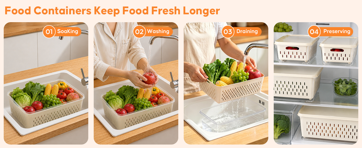 fruit containers for fridge